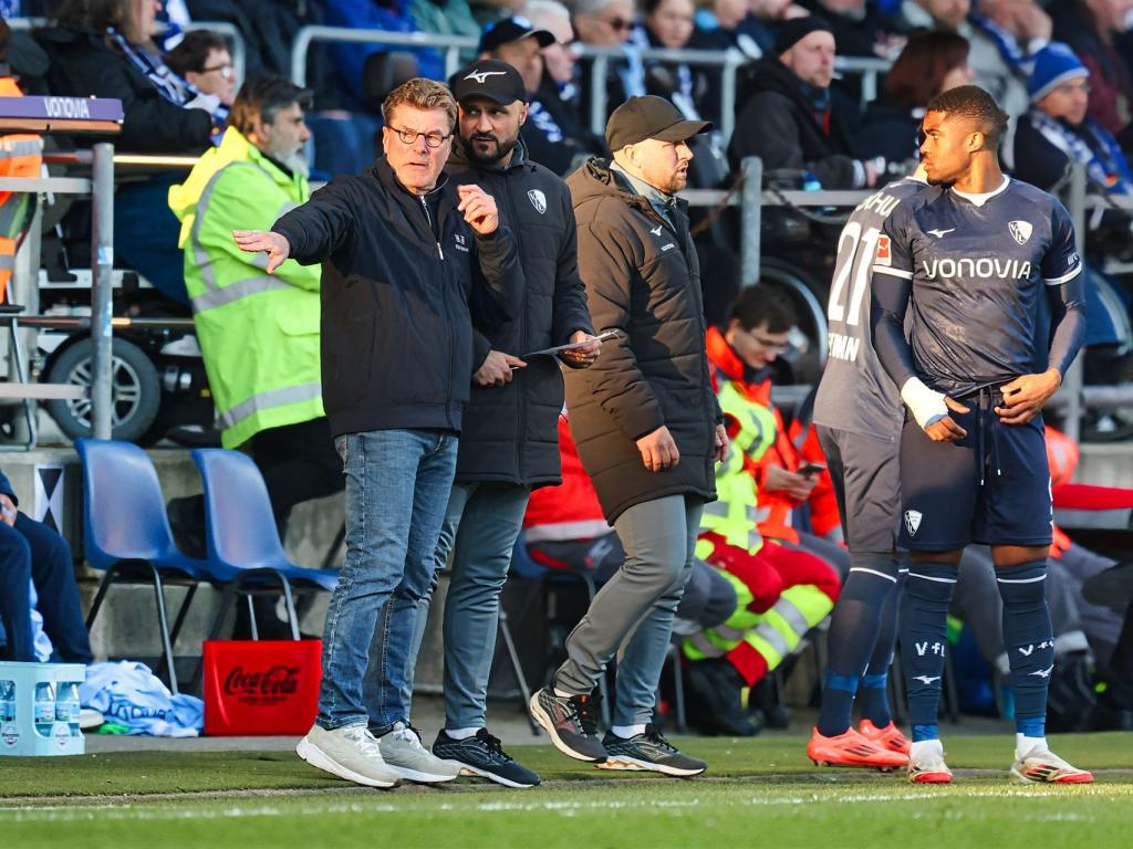 2025-03-16 Dieter Hecking VfL Bochum - Eintracht Frankfurt Foto Lukas (9)