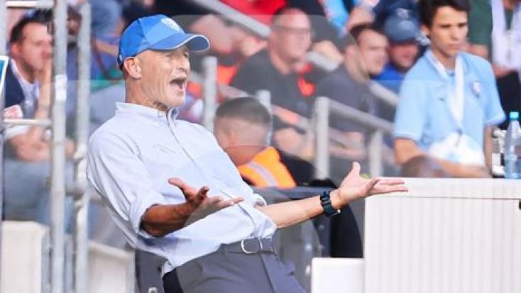 2024-09-21 Trainer Peter Zeidler VfL Bochum - Kiel Foto Lukas 110