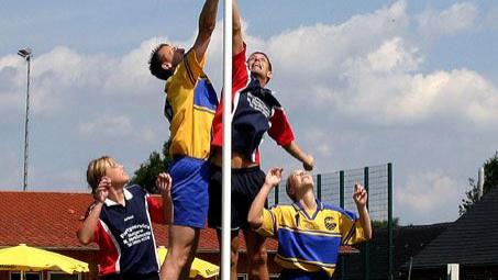 Korfball | Foto Vorlage für WM-Plakat
